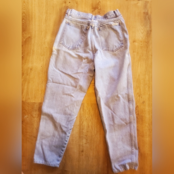 Vintage Bill Blass mom blue jeans size 8 petite high waist - Picture 7 of 13